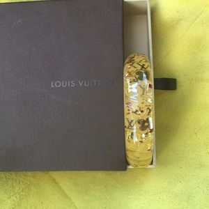 LV yellow bracelet